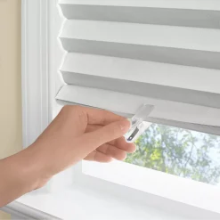 Achim Cordless 48x75 1-2-3 Vinyl Room Darkening Pleated Window Shade -Chic Home Store 10184725 fpx