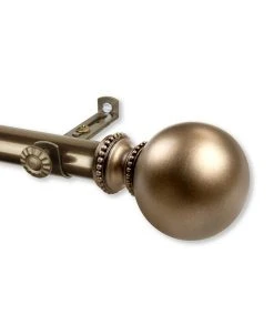 Rod Desyne Jordana Curtain Rod 13/16 Inch Dia 48-84 Inch