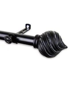 Rod Desyne Bisque Curtain Rod 0.8125 Diameter 120 - 170 -Chic Home Store 10444307 fpx