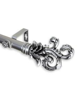 Rod Desyne Plume Curtain Rod 1 Inch Dia 48-84 Inch 15 Rod Desyne Plume Curtain Rod 1 Inch Dia 48-84 Inch -Chic Home Store 10444767 fpx