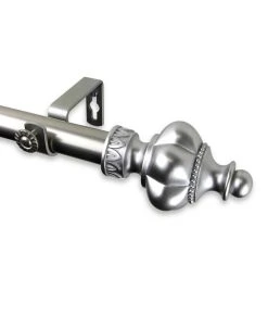 Rod Desyne Terra Curtain Rod 1 Inch Dia 66-120 Inch 15 Rod Desyne Terra Curtain Rod 1 Inch Dia 66-120 Inch -Chic Home Store 10444815 fpx