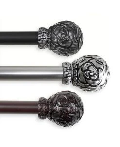 Rod Desyne Curtain Rod 1 Inch Dia 66-120 Inch 15 Rod Desyne Curtain Rod 1 Inch Dia 66-120 Inch -Chic Home Store 10444869 fpx