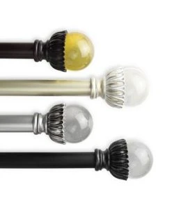 Rod Desyne Pixie Curtain Rod 1 Inch Dia 120-170 Inch -Chic Home Store 10444919 fpx