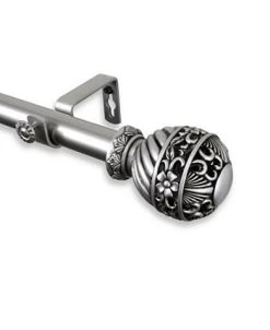Rod Desyne Lanette Curtain Rod 1 OD 120-170 Inch -Chic Home Store 10444978 fpx