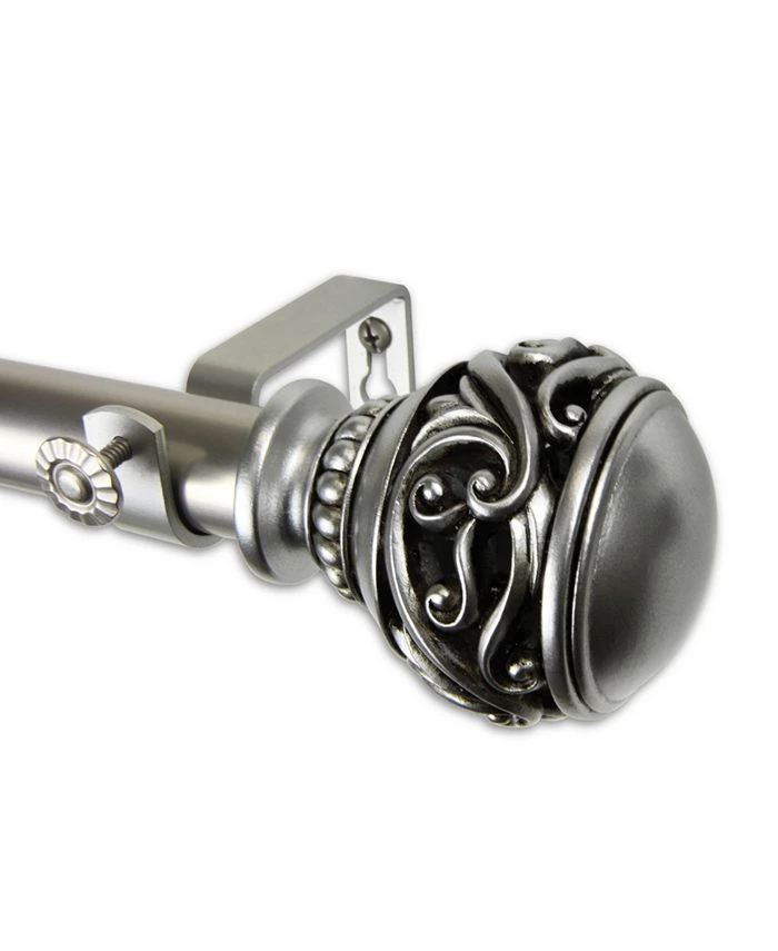 Rod Desyne Isabella Curtain Rod 1 OD 160-240 Inch 6 Rod Desyne Isabella Curtain Rod 1 OD 160-240 Inch - Image 4