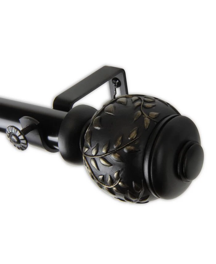 Rod Desyne Colette Curtain Rod 1 OD 66-120 Inch 3 Rod Desyne Colette Curtain Rod 1 OD 66-120 Inch