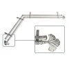 Rod Desyne Fortune Double Corner Curtain Rod 13/16 Inch Dia 120-170 Inch 1 Rod Desyne Fortune Double Corner Curtain Rod 13/16 Inch Dia 120-170 Inch -Chic Home Store 10445263 fpx