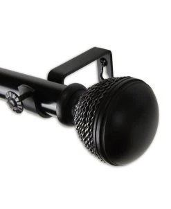 Rod Desyne Braided Curtain Rod 1 OD 120-170 Inch