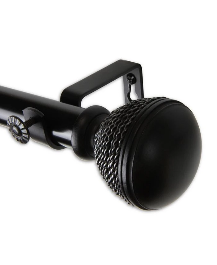 Rod Desyne Braided Curtain Rod 1 OD 120-170 Inch 3 Rod Desyne Braided Curtain Rod 1 OD 120-170 Inch