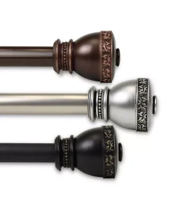 Rod Desyne Laney Curtain Rod 1 OD 120-170 Inch -Chic Home Store 10445445 fpx