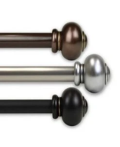 Rod Desyne Tunda Curtain Rod 1 OD 28-48 Inch -Chic Home Store 10445479 fpx