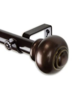 Rod Desyne Tunda Curtain Rod 1 OD 120-170 Inch