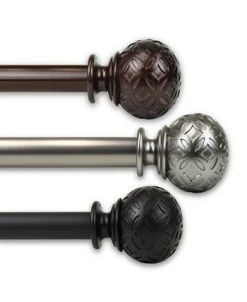 Rod Desyne Odelia Curtain Rod 1 OD 120-170 Inch 16 Rod Desyne Odelia Curtain Rod 1 OD 120-170 Inch -Chic Home Store 10445577 fpx