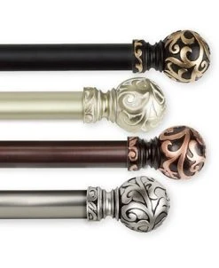 Rod Desyne Cypress Curtain Rod 1 OD 160-240 Inch -Chic Home Store 10445840 fpx