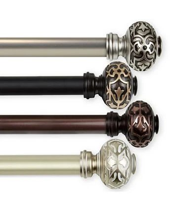 Rod Desyne Maple Curtain Rod 1 OD 160-240 Inch 4 Rod Desyne Maple Curtain Rod 1 OD 160-240 Inch - Image 2