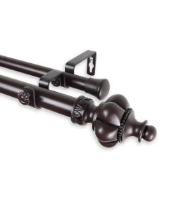Rod Desyne Terra Double Curtain Rod 1 OD
