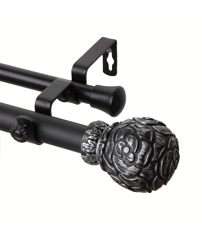 Rod Desyne Uble Curtain Rod 1 OD 48-84 Inch 6 Rod Desyne Uble Curtain Rod 1 OD 48-84 Inch - Image 4