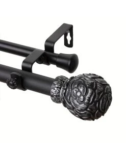 Rod Desyne Uble Curtain Rod 1 OD 160-240 Inch -Chic Home Store 10446059 fpx