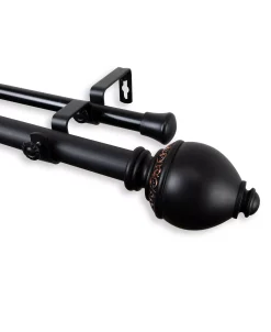 Rod Desyne Amona Double Curtain Rod 1 OD 5 Rod Desyne Amona Double Curtain Rod 1 OD -Chic Home Store 10446115 fpx