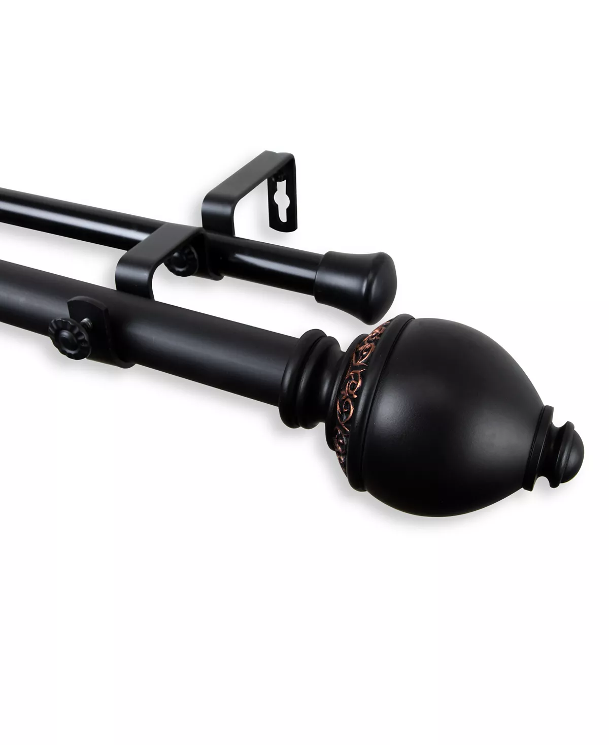 Rod Desyne Amona Double Curtain Rod 1 OD 4 Rod Desyne Amona Double Curtain Rod 1 OD - Image 2