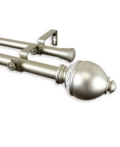 Rod Desyne Amona Double Curtain Rod 1 OD 160-240 Inch 15 Rod Desyne Amona Double Curtain Rod 1 OD 160-240 Inch -Chic Home Store 10446125 fpx