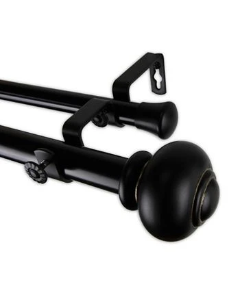 Rod Desyne Tunda Double Curtain Rod 1 OD 28-48 Inch 8 Rod Desyne Tunda Double Curtain Rod 1 OD 28-48 Inch - Image 6