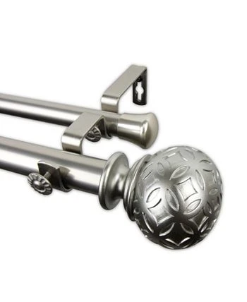 Rod Desyne Odelia Double Curtain Rod 1 OD 160-240 Inch 8 Rod Desyne Odelia Double Curtain Rod 1 OD 160-240 Inch - Image 6