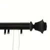 Rod Desyne Bach Decorative Traverse Rod W/ Sliders 84-156 1 Rod Desyne Bach Decorative Traverse Rod W/ Sliders 84-156 -Chic Home Store 10447044 fpx