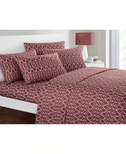 Chic Home Fallen Leaf 6-Pc King Sheet Set -Chic Home Store 10764471 fpx