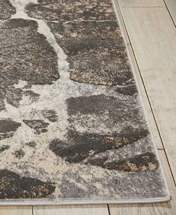 Kathy Ireland Home KI35 Heritage KI351 Gray 8' X 10'5 Area Rug 4 Kathy Ireland Home KI35 Heritage KI351 Gray 8' X 10'5 Area Rug - Image 2