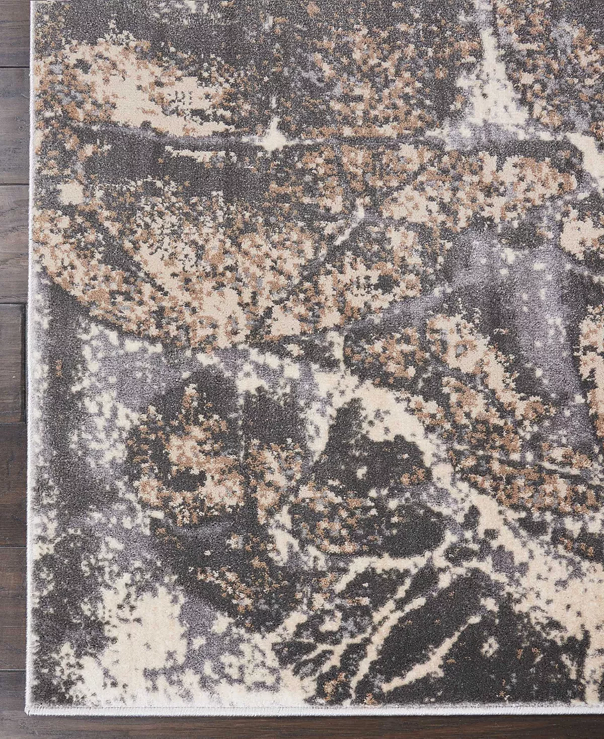 Kathy Ireland Home KI35 Heritage KI351 Gray 8' X 10'5 Area Rug 5 Kathy Ireland Home KI35 Heritage KI351 Gray 8' X 10'5 Area Rug - Image 3