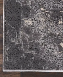 Kathy Ireland Home KI35 Heritage KI353 Charcoal 5'2 X 7'3 Area Rug -Chic Home Store 10773926 fpx