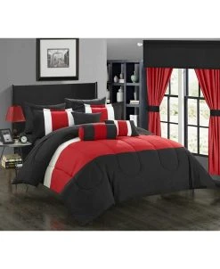 Chic Home Mackenzie 20-Pc Queen Comforter Set
