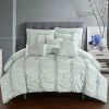 Chic Home Tori 10-Pc Queen Comforter Set