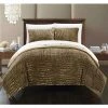 Chic Home Alligator 3-Pc Queen Comforter Set