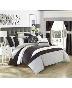 Chic Home Vington 24-Pc Queen Comforter Set