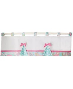 My Baby Sam Pixie Baby In Aqua Curtain Valance