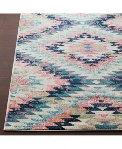 Surya Anika ANI-1027 White 6'7 Square Area Rug -Chic Home Store 10979227 fpx 1