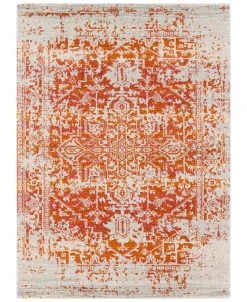 Surya Harput HAP-1019 Burnt Orange 5'3 X 7'3 Area Rug