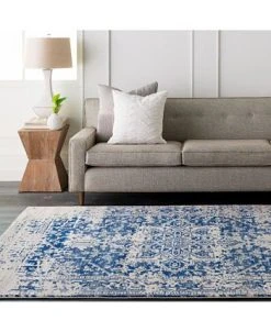 Surya Harput HAP-1021 Dark Blue 6'7 X 9' Area Rug -Chic Home Store 10979426 fpx