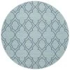 Surya Alfresco ALF-9652 Aqua 8'9 Round Area Rug, Indoor/Outdoor -Chic Home Store 11090348 fpx