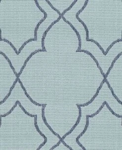 Surya Alfresco ALF-9652 Aqua 8'9 Round Area Rug, Indoor/Outdoor -Chic Home Store 11090352 fpx