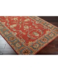 Surya Caesar CAE-1007 Rust 4' Round Area Rug 10 Surya Caesar CAE-1007 Rust 4' Round Area Rug -Chic Home Store 11090864 fpx 1