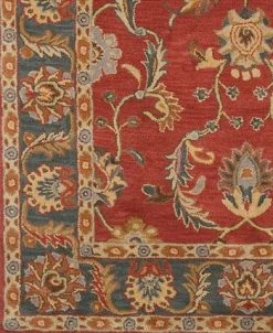 Surya Caesar CAE-1007 Rust 4' Round Area Rug 9 Surya Caesar CAE-1007 Rust 4' Round Area Rug -Chic Home Store 11090873 fpx 1