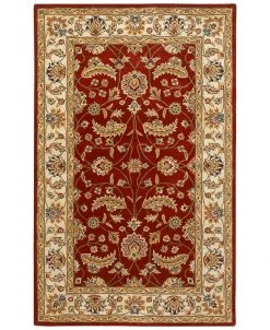 Surya Caesar CAE-1022 Dark Red 6' X 9' Area Rug