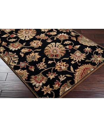 Surya Caesar CAE-1027 Black 7'6 X 9'6 Area Rug 5 Surya Caesar CAE-1027 Black 7'6 X 9'6 Area Rug - Image 3