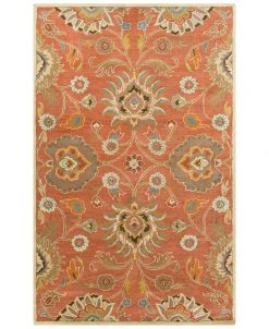 Surya Caesar CAE-1107 Burnt Orange 7'6 X 9'6 Area Rug