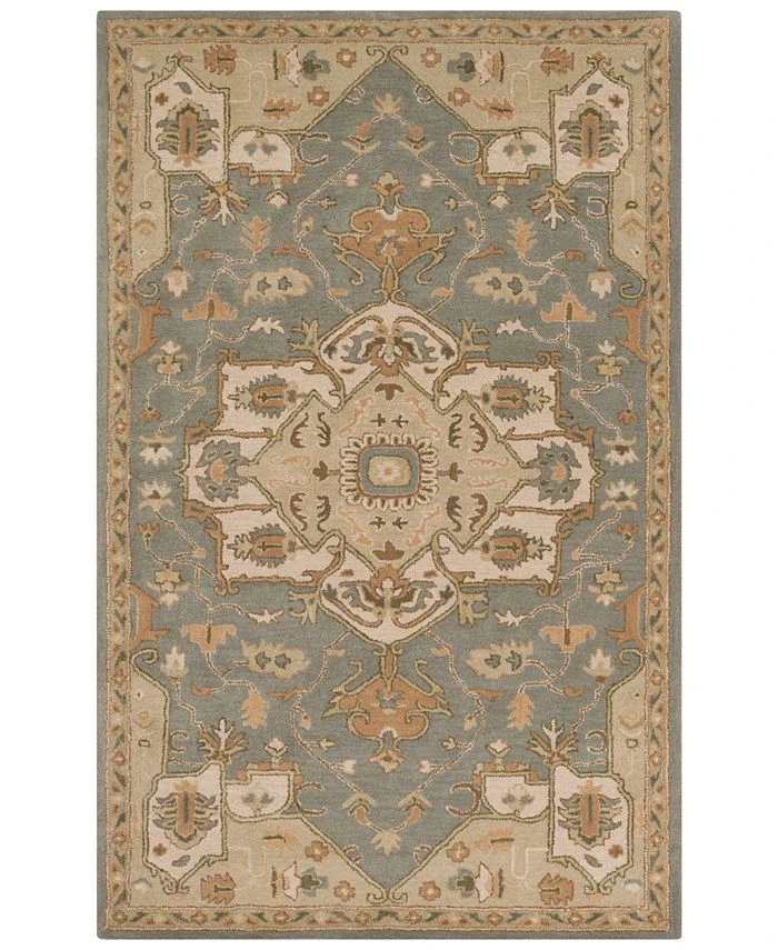 Surya Caesar CAE-1144 Medium Gray 2' X 3' Area Rug 3 Surya Caesar CAE-1144 Medium Gray 2' X 3' Area Rug