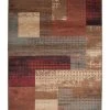 Surya Riley RLY-5004 Dark Red 5'3 X 7'6 Area Rug