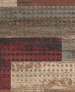 Surya Riley RLY-5004 Dark Red 5'3 X 7'6 Area Rug -Chic Home Store 11183258 fpx